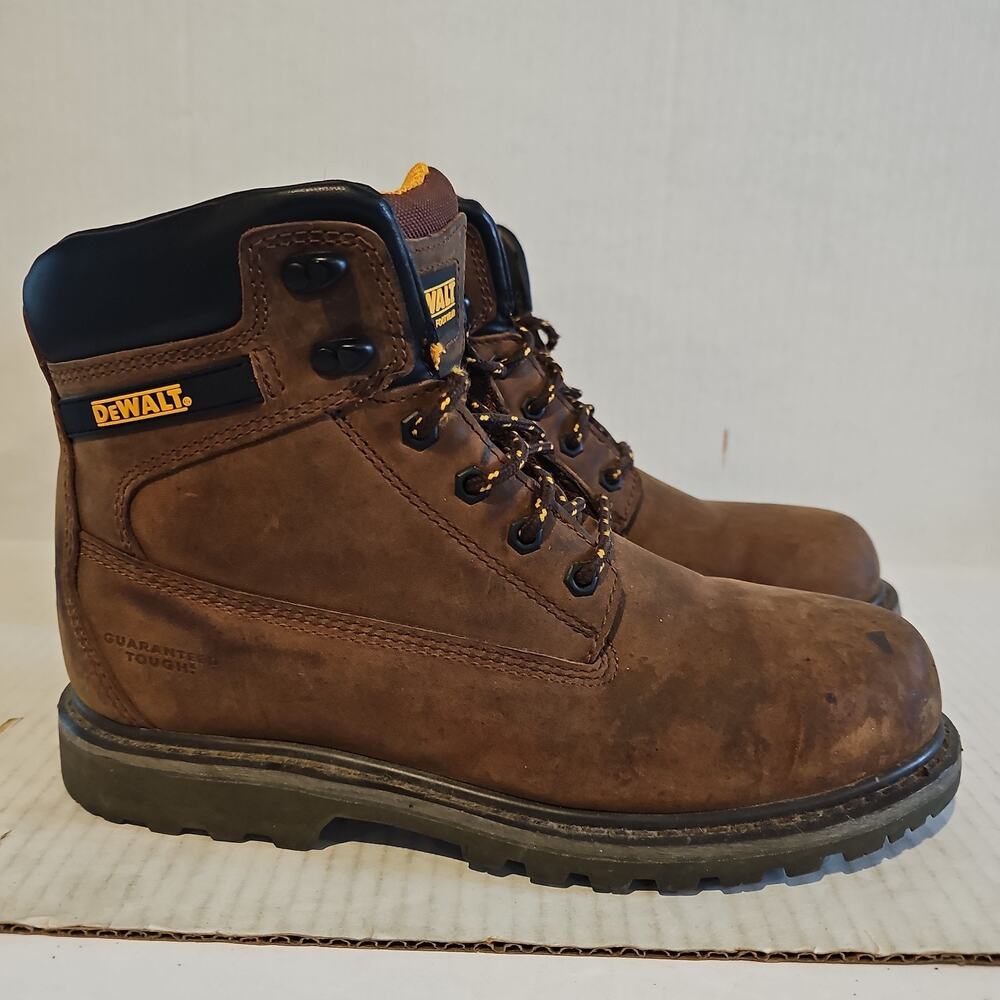 Dewalts Boots Mens Brown 11 W Wide Work Wear Outdoor DXWP10156